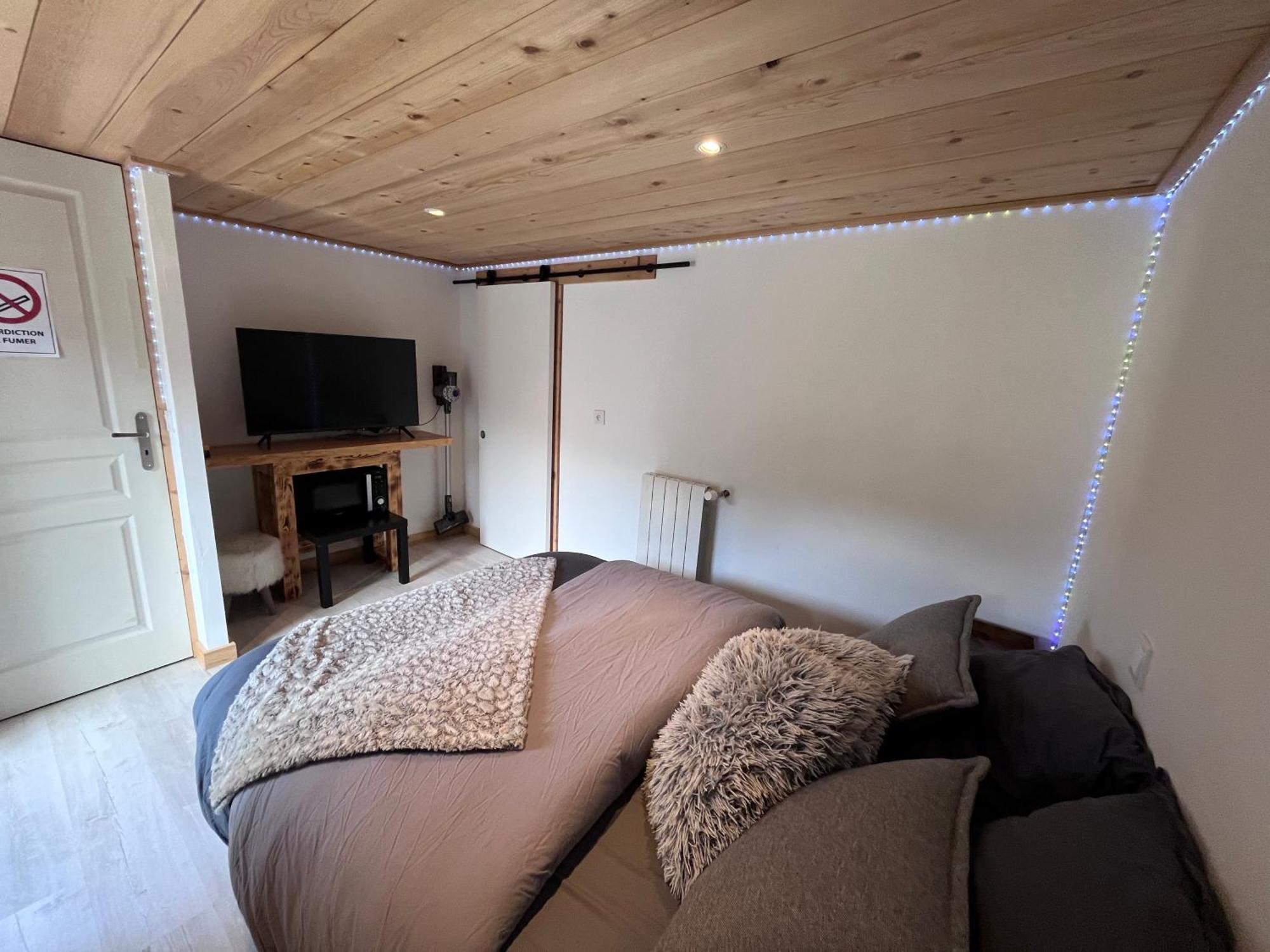 Chambre Individuelle Avec Salle D'Eau - Wc Et Parking La Plagne Exteriör bild